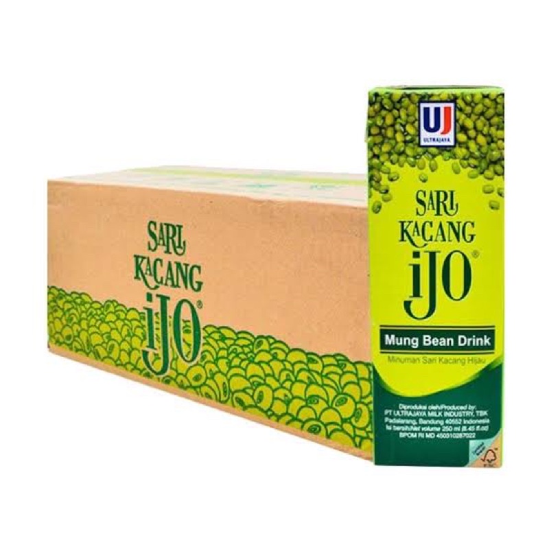 

SARI KACANG IJO HIJAU UHT ULTRA JAYA 250ML