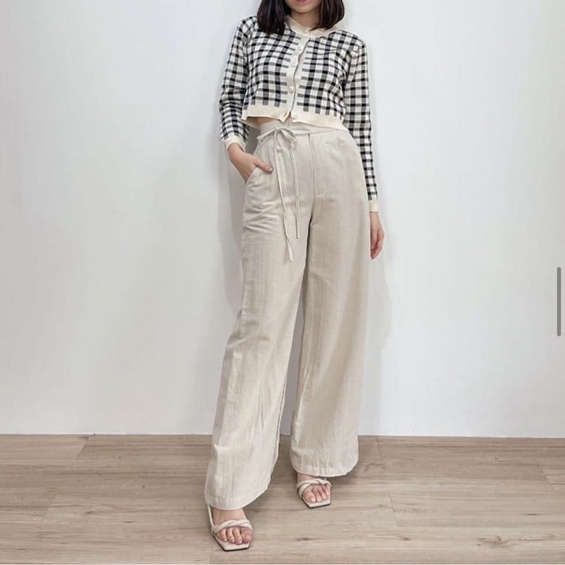 BIEBILS CULLOTES LINEN PANTS 2391