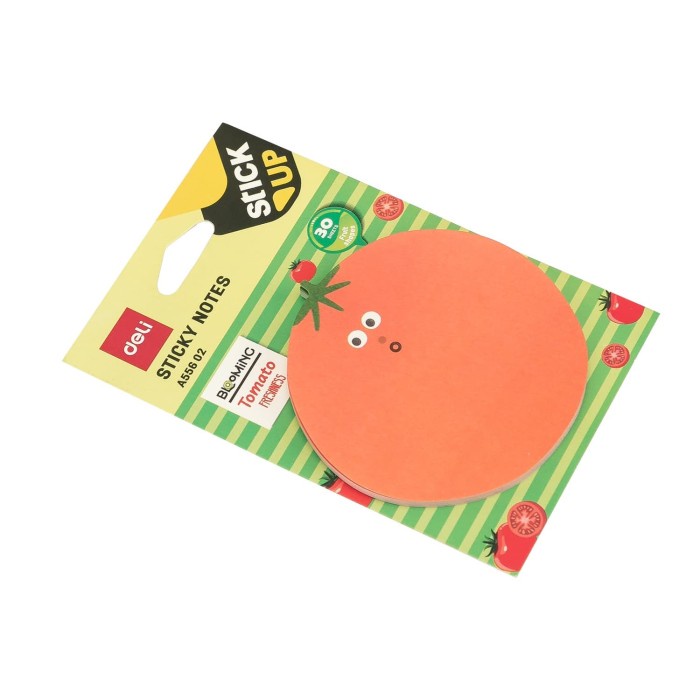 

kertas- sticky note tema buah (motif random) 76mm 3 '' × 3 30 halaman ea55602 -kertas.