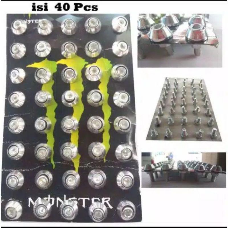 Baut Posh Kunci L 6M Baut Plat Nomor L Drat 10 Harga Perpapan