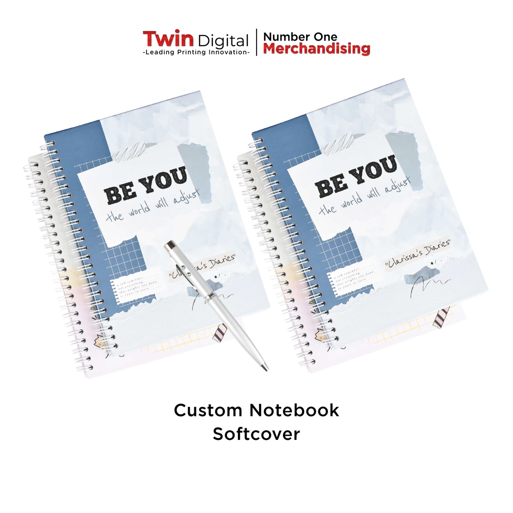 

PROMO TWINDIGITAL NOTEBOOK AGENDA CUSTOM BUKU CATATAN - NOTEBOOK SOFTCOVER