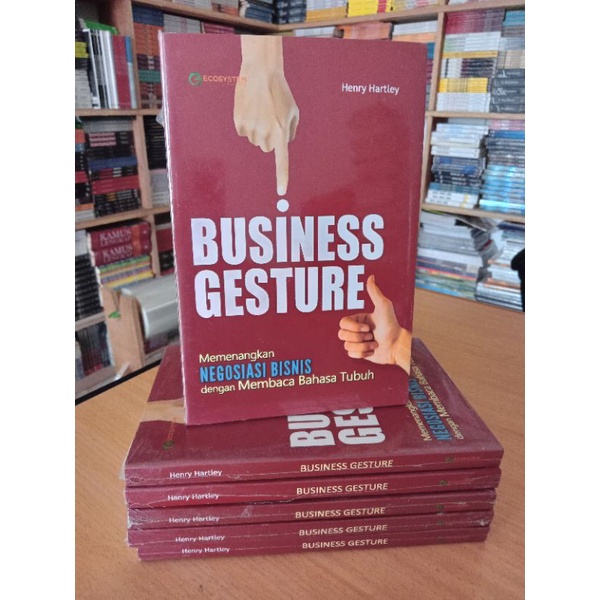 BUKU,NOVÈL BUSINESS GESTURE / HENRY HARTLEY