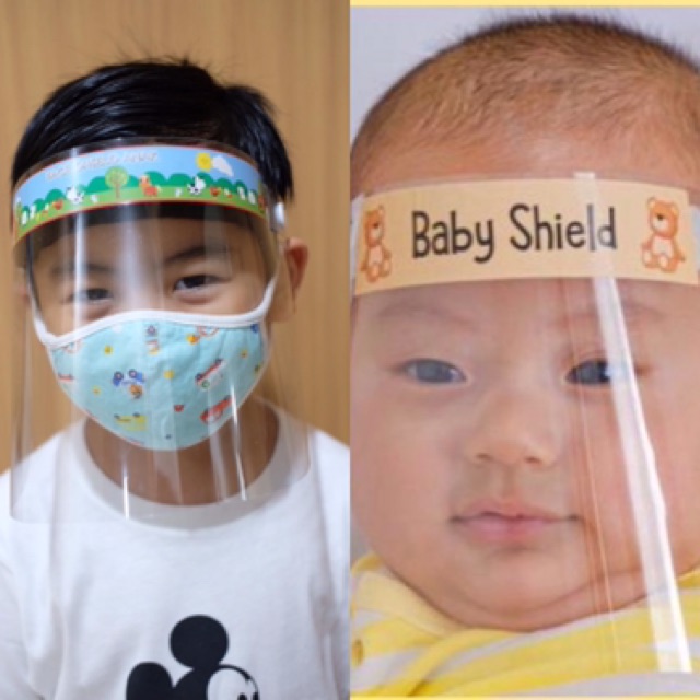 Paket Hemat Face Shield / Pelindung Wajah Anak / Pelindung Wajah Bayi / Paket Hemat APD