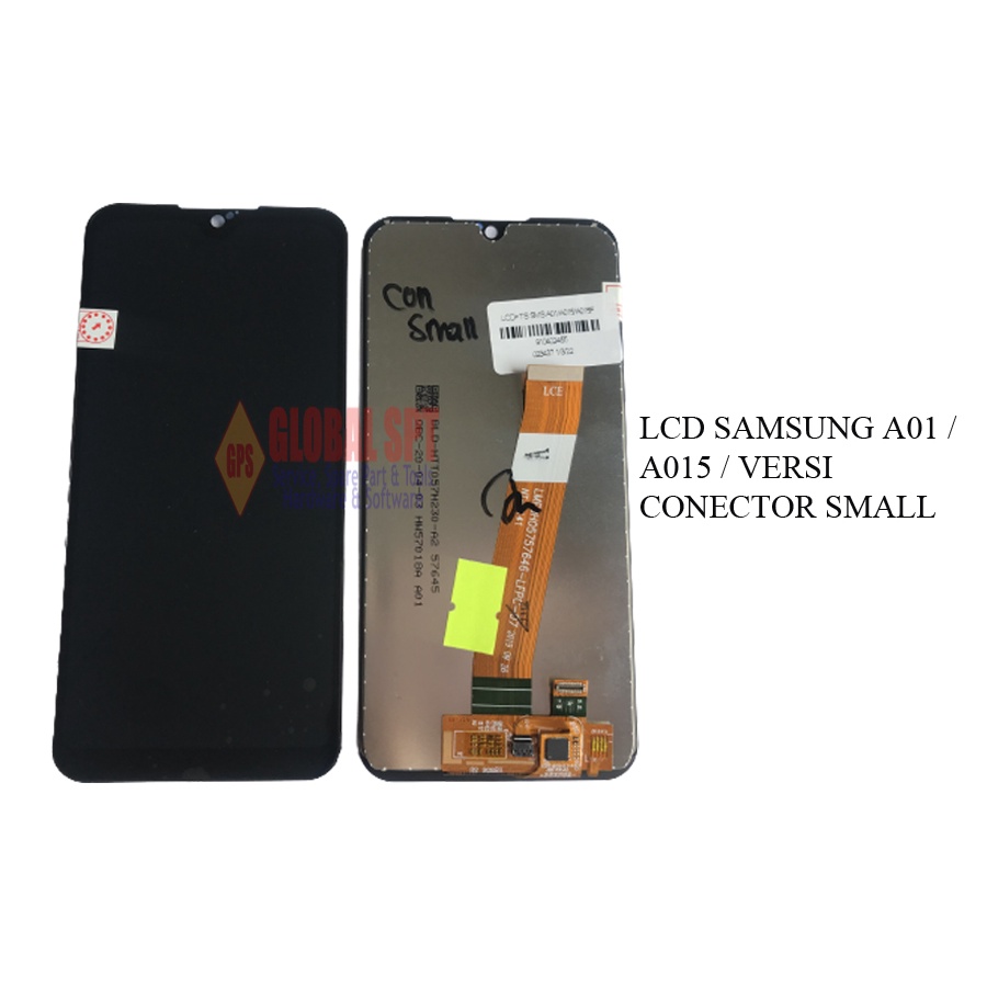 VERSI CONECTOR SMALL / LCD TOUCHSCREEN SAMSUNG A01 / A015 / SOKET SEMPIT