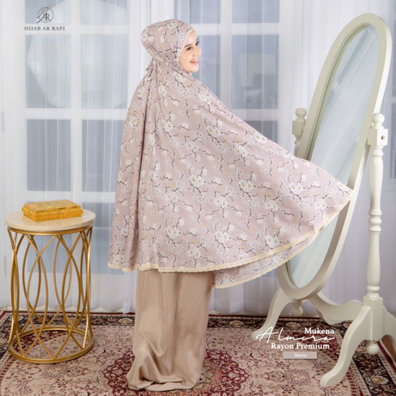 Mukena Almira || mukena arrafi || mukena rayon premium || new release || arrafi production || hijab arrafi official || mukena ori arrafi