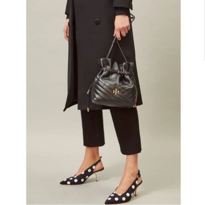 TB Kira Chevron Bucket Bag