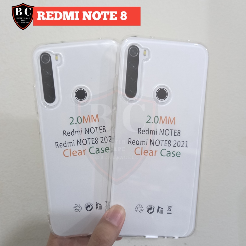 CASE REDMI NOTE 8 - SOFTCASE CLEAR HD PREMIUM XIAOMI REDMI NOTE 8 2019