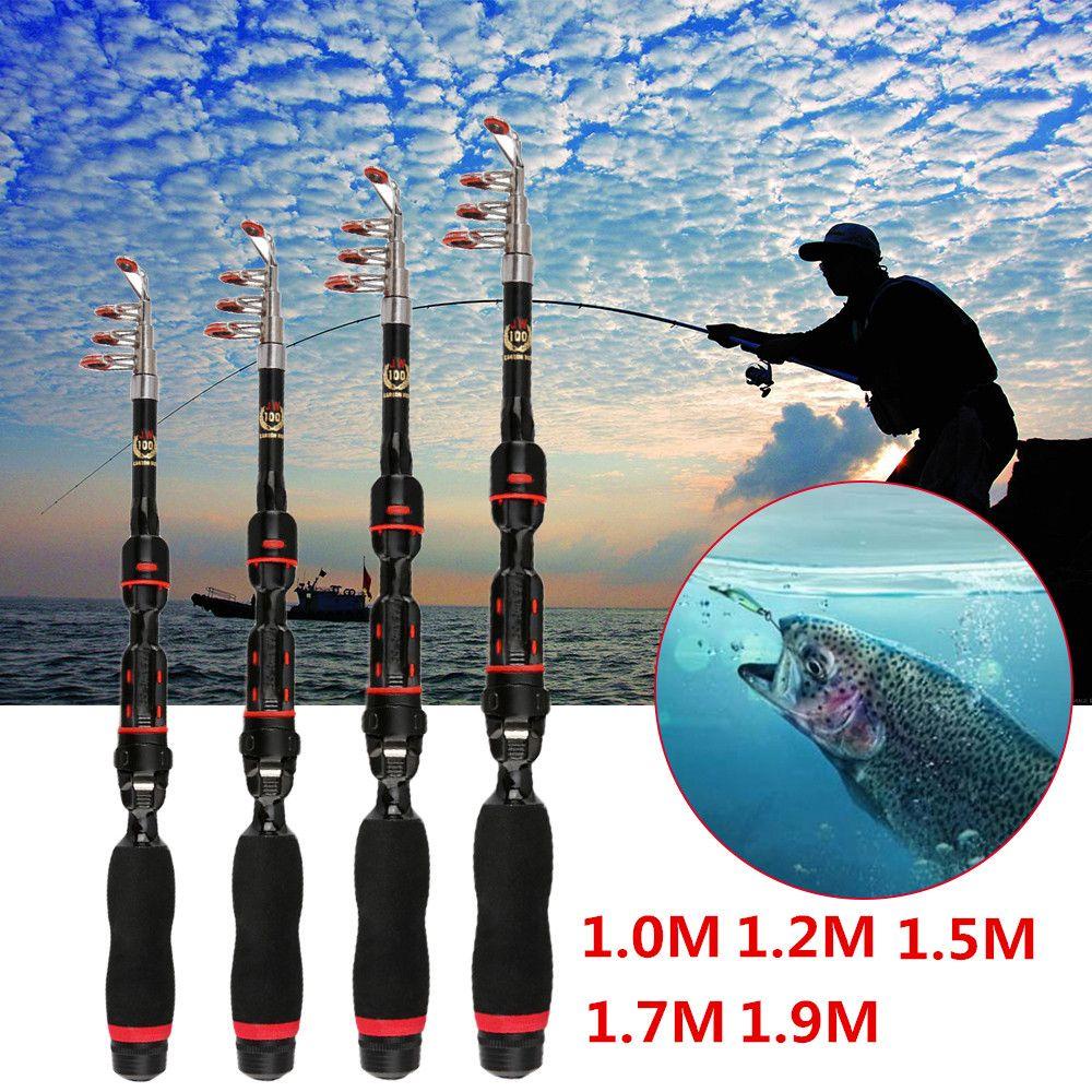 Solighter Joran Pancing Teleskopis Super Keras Adjustable Untuk Travel