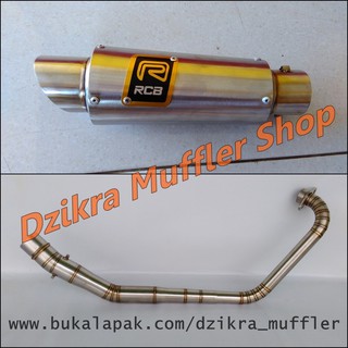 Knalpot Rcb For Byson Mx King Nmax R15 Scorpio Vixion Gsx