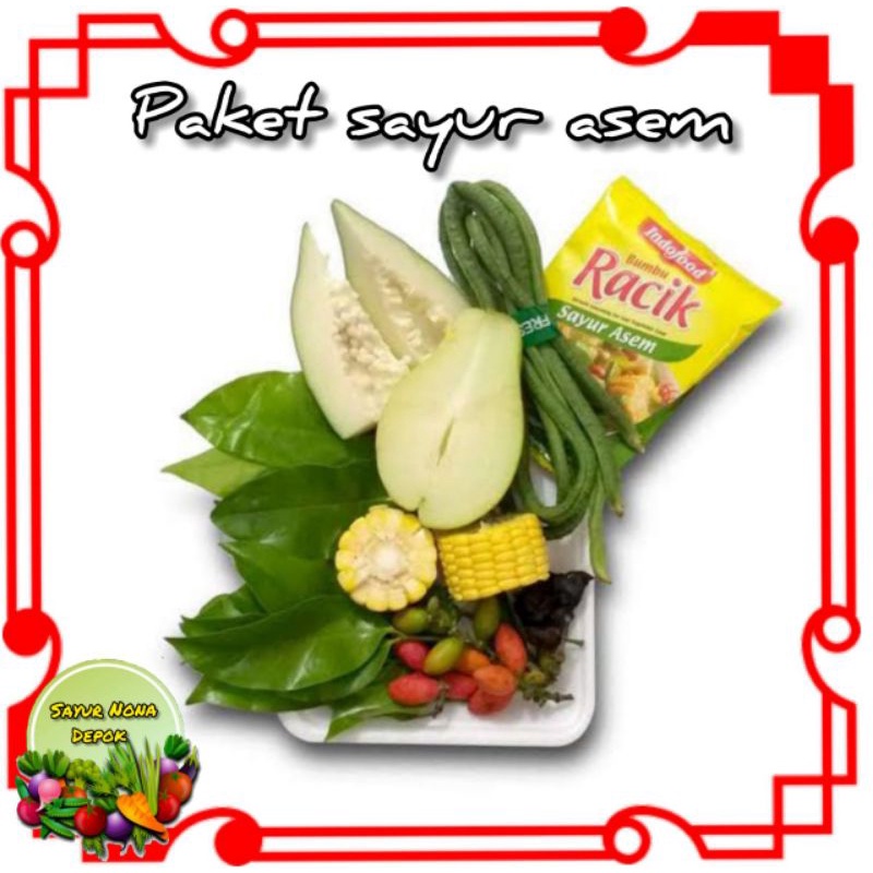 

paket sayur asam