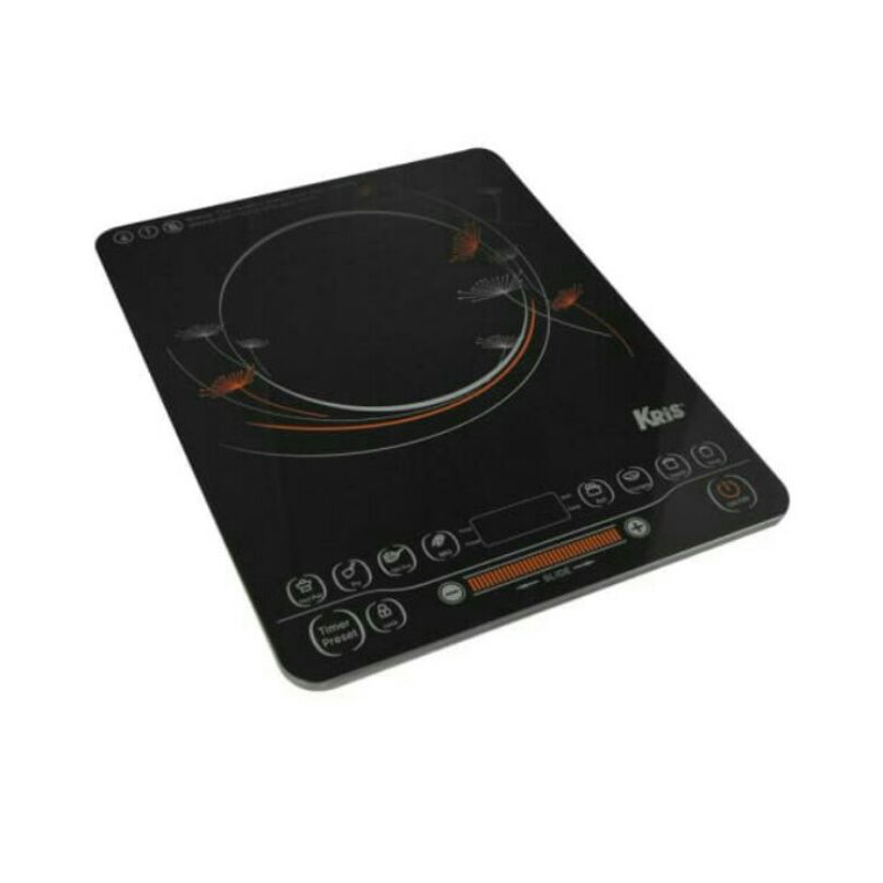 Kris Kompor Listrik Induksi Dengan Panci - Hitam
