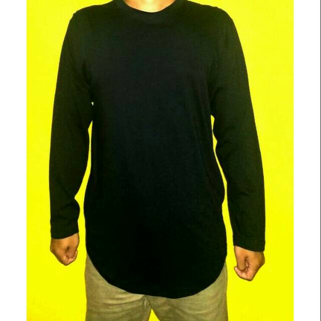 KAOS KURTA / KAOS DAKWAH (HITAM POLOS)