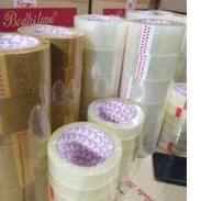 

Lakban Isolasi 45mmx90Yard bening dan coklat OPP bodhi tape