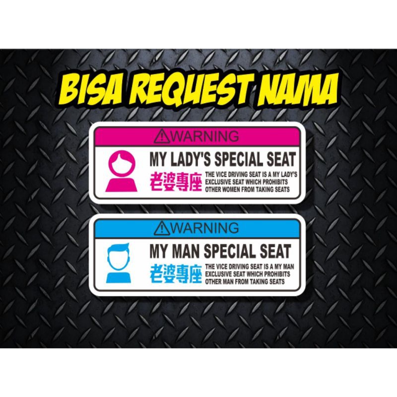 sticker Special seat sticker printing cutting