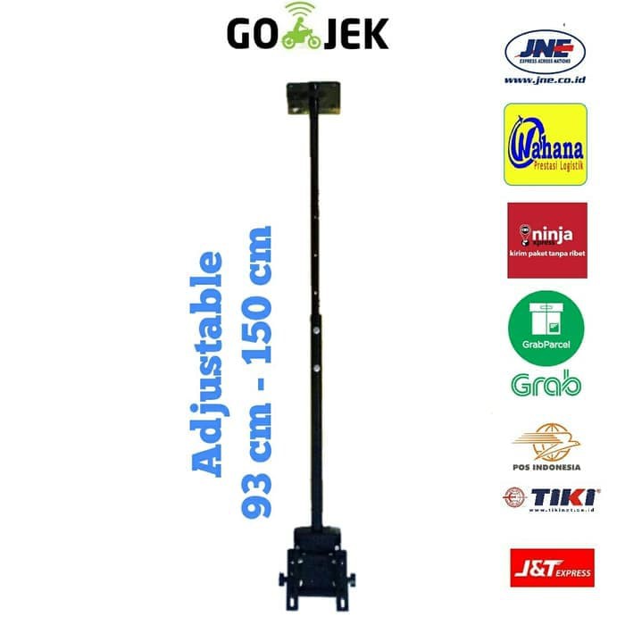 Bracket TV Gantung Bracket Plafon 24 Inch Bisa Gojek ori