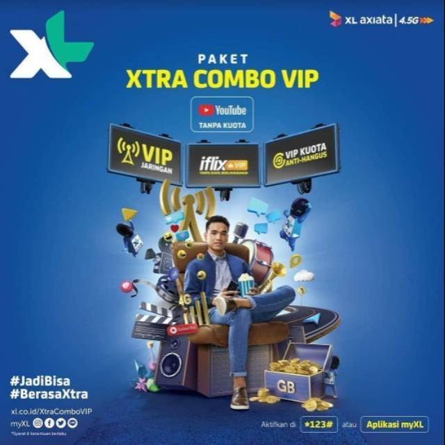Paket XL Xtra Combo VIP