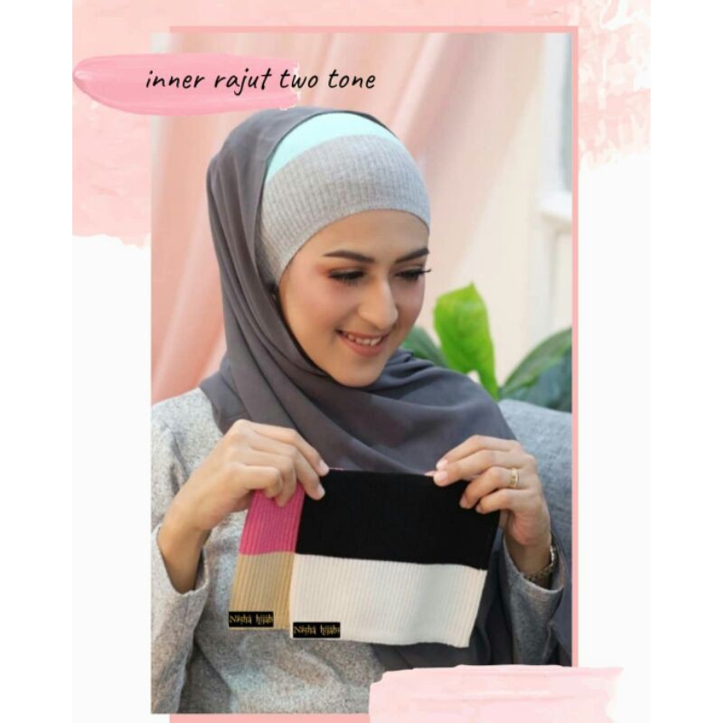 Inner Rajut 2 warna // inner rajut premium