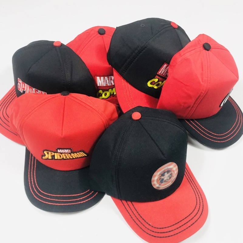 Topi Snap Back Nevada Marvel Anak Laki Laki