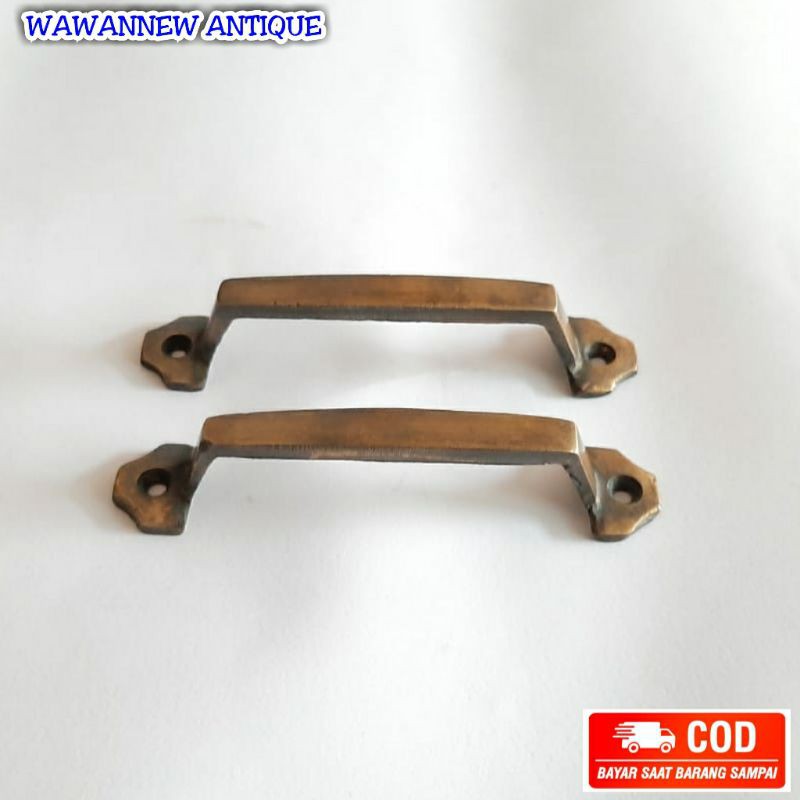 Handle / Tarikan Laci Gagang Lemari Jendela Pintu Rumah Kuningan Kitchen Set 11cm