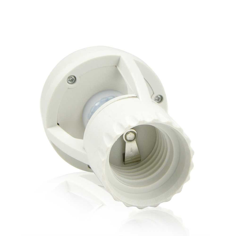 KR Smart Fitting Lampu Bohlam E27 Infrared Sensor Lamp Holder