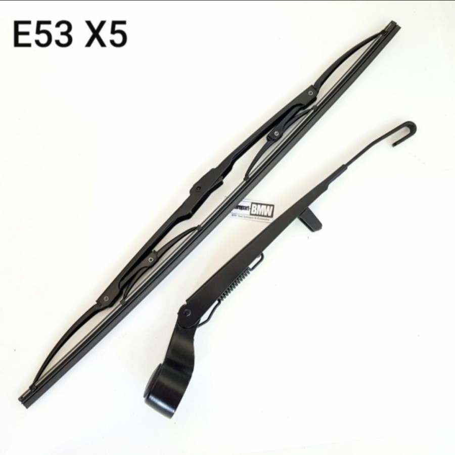 karet + stang wiper arm Belakang BMW E53 X5 thn 01-06