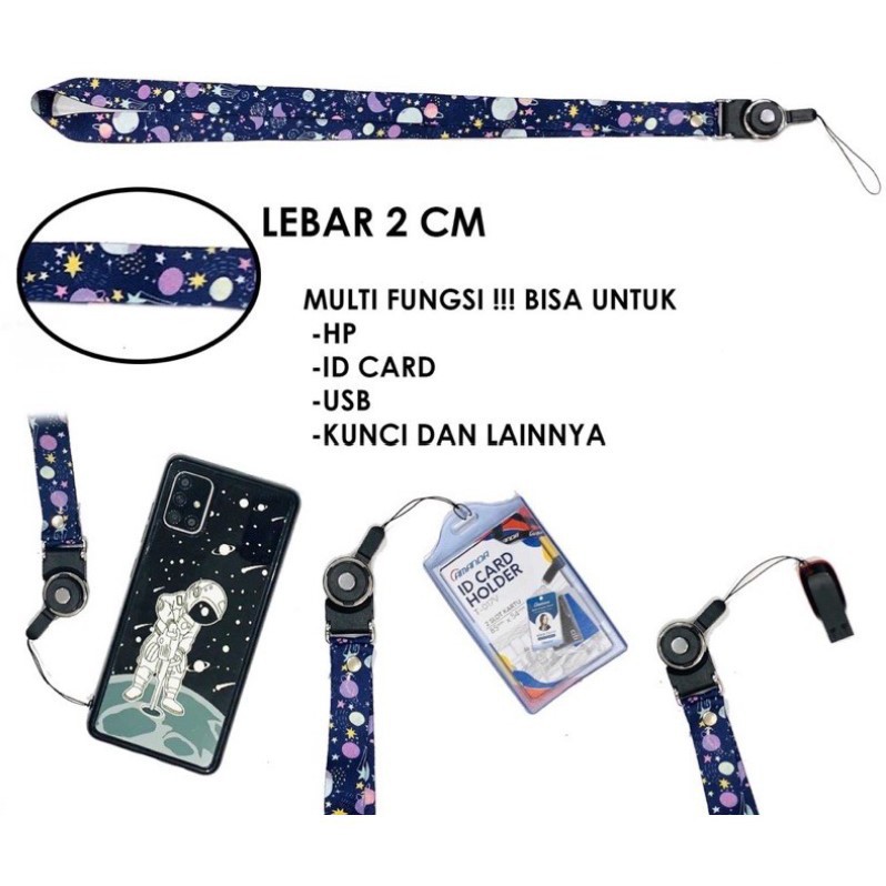 BAJ TALI GANTUNGAN HP PANJANG 38CM MOTIF &amp; BRANDED TALI GANTUNGAN HP MOTIF CARTOON STRAP PHONE SS116