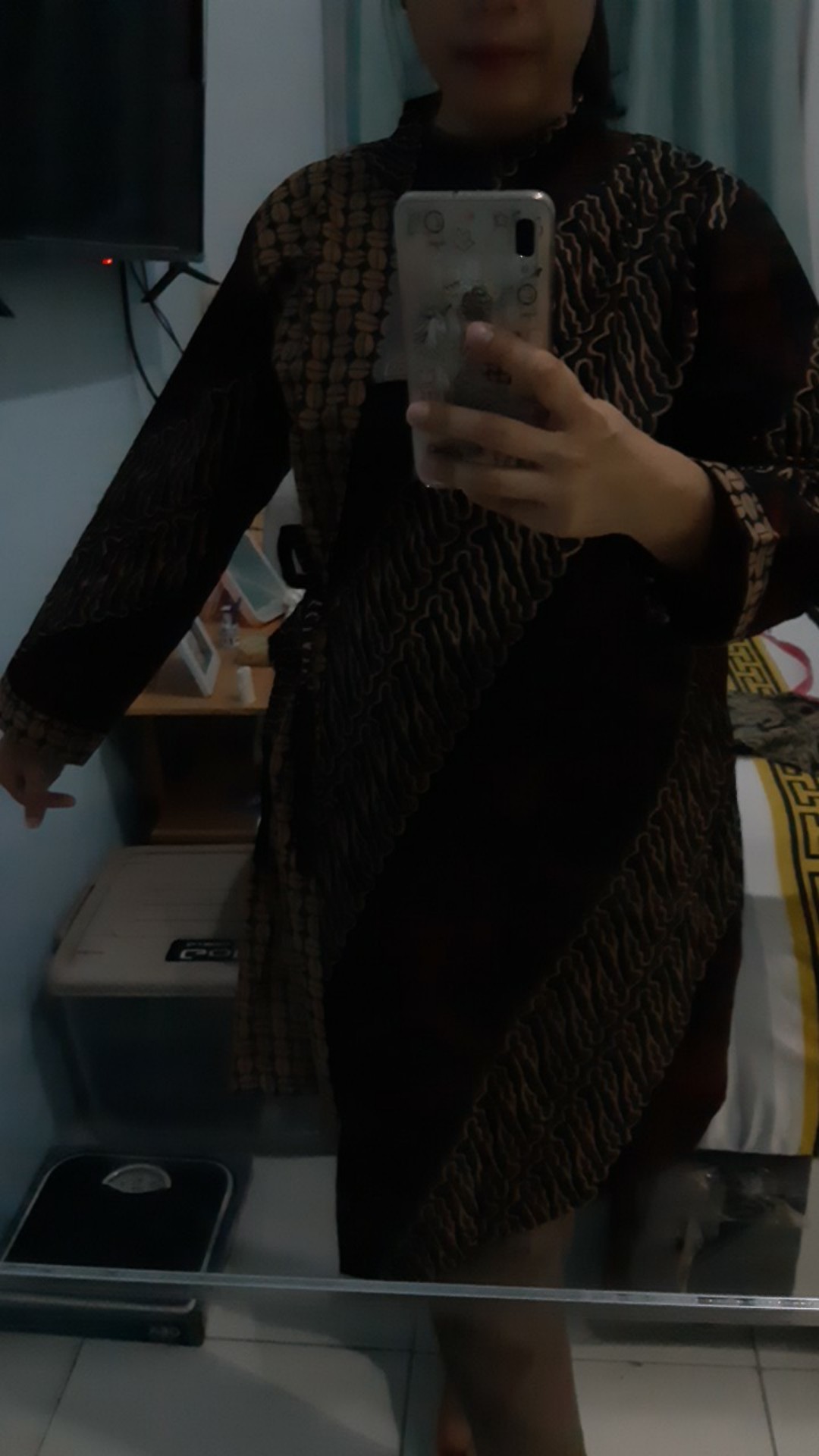 Terlaris Serut Genes Jelita Tunic Navbor Yelbor Whitbor Creambor Tunik Batik Modern Hrb030 Dolbi Dob