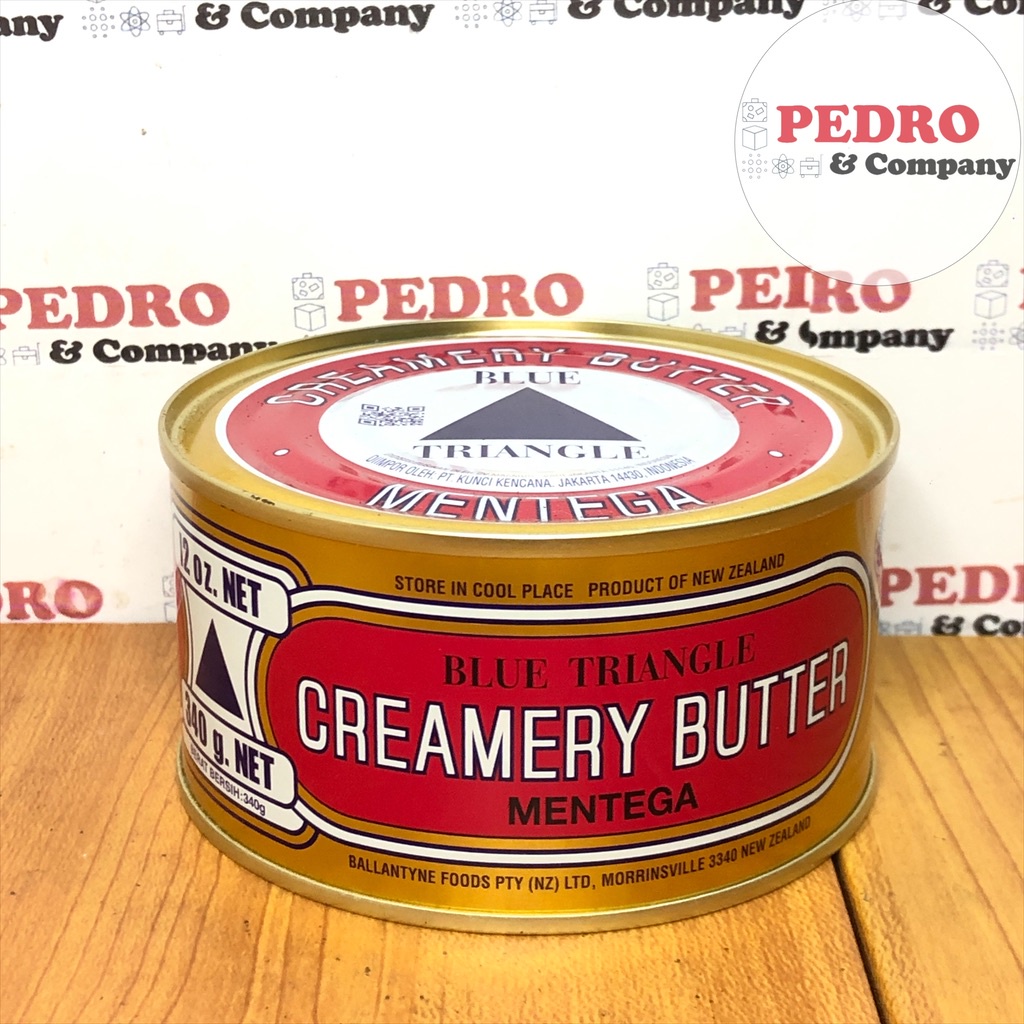 

Blue triangle creamery butter mentega 340 gram