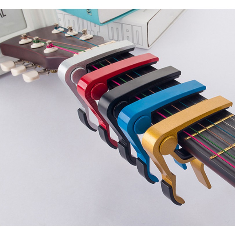 Capo Gitar Capo Aluminium Alloy Aksesoris Gitar Peralatan Gitar Capo Gitar Murah Capo Import Unik