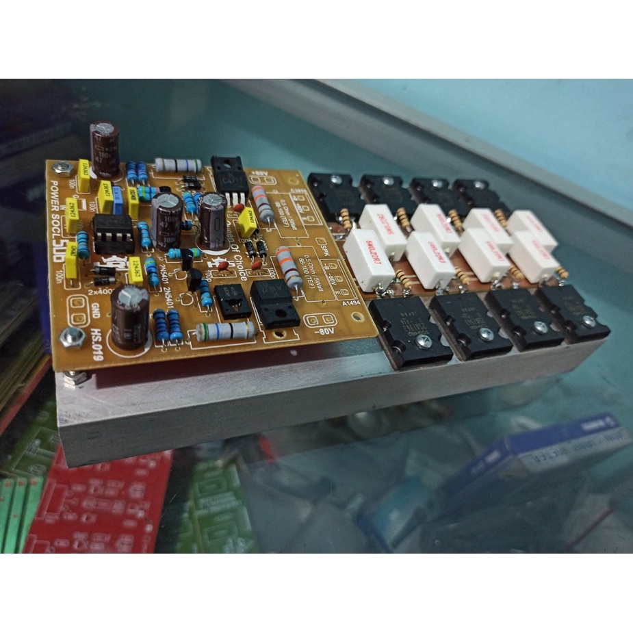 POWER SOCL 506 PCB FIBER 800W 4SET THOSIBA 5200 SUARA MANTAP