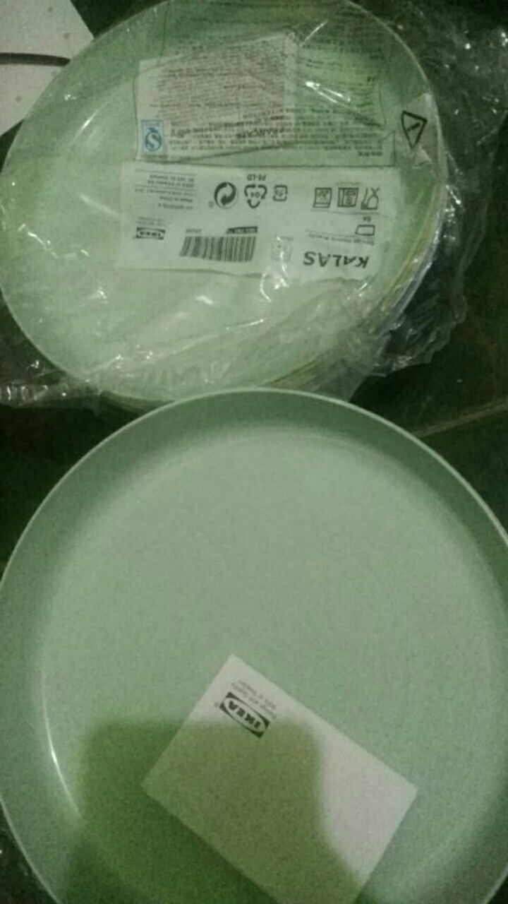 Piring Aneka Warna Isi 6 Piring Anak Alat Makan Anak