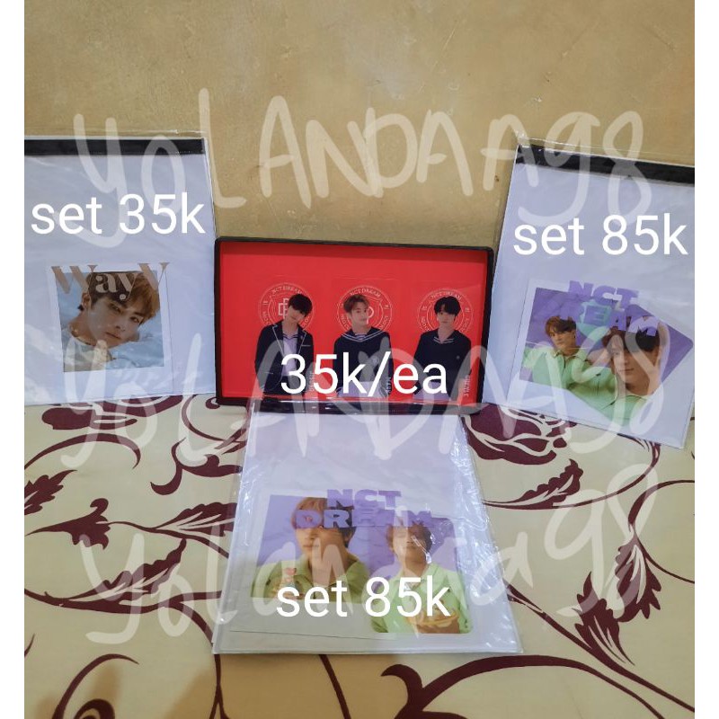 Photopack SG2021 WAYV NCT DREAM Sharing CLEAR BM B2S