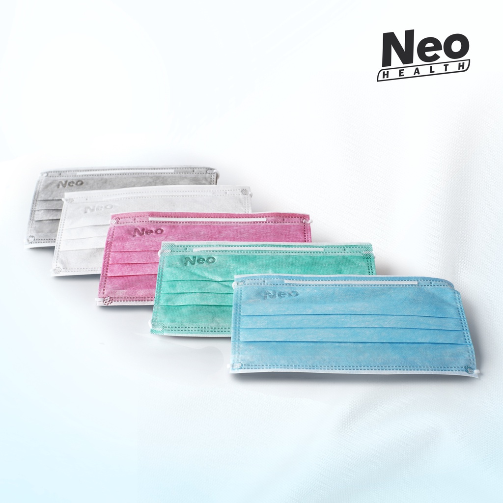 Neo Hijab Mask '50S 3 ply masker medis hijab dengan filtrasi 95%