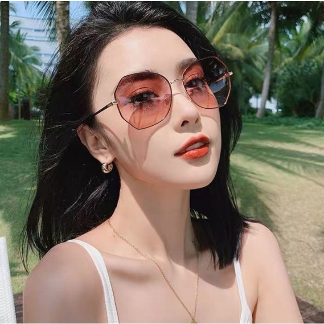 Gratis Ongkir -  F5085 Kacamata Fashion Wanita / Woman Sunglasses Style Korea / Kacamata Matahari