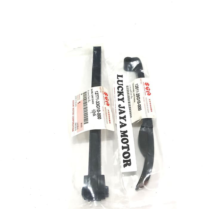 guide cam chain karet lidah tensioner spin skywave skydrive original 12771-33g10-00+12811-28g10-000