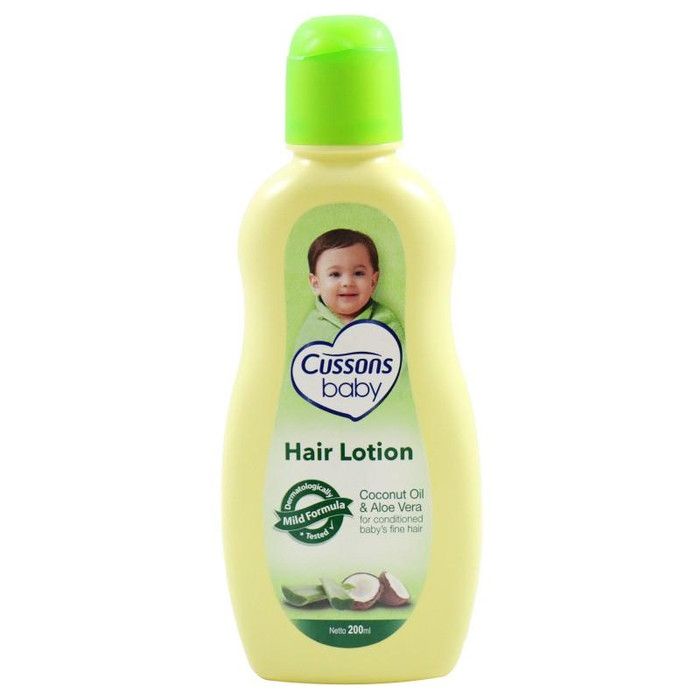 Cussons Baby Hair Lotion Coconut Oil & Aloe Vera 100ml - 200ml