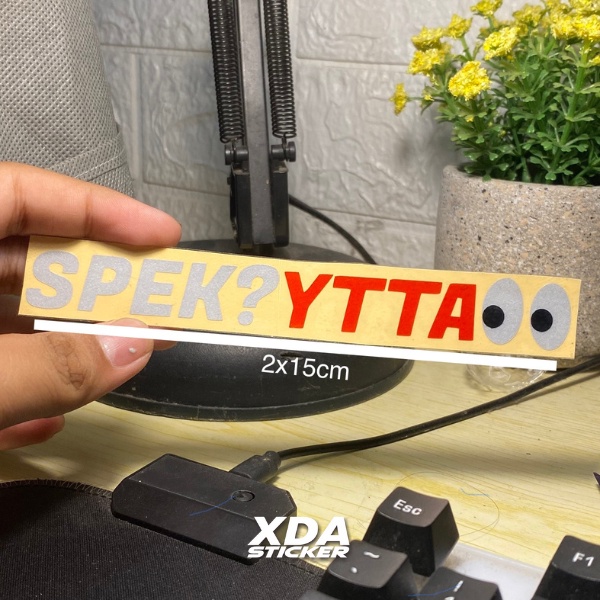 

STIKER/STICKER CUTTING SPEKYTTA UNTUK MOTOR SPEK GHOIB