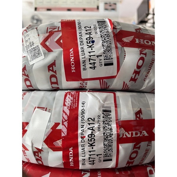 Ban luar depan 80/90-14 (44711K59A12)