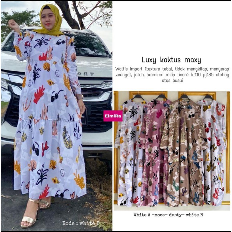 LUXY KAKTUS MAXY / maxy Wolfis IMPORT PREMIUM, Jatuh & Tebal.