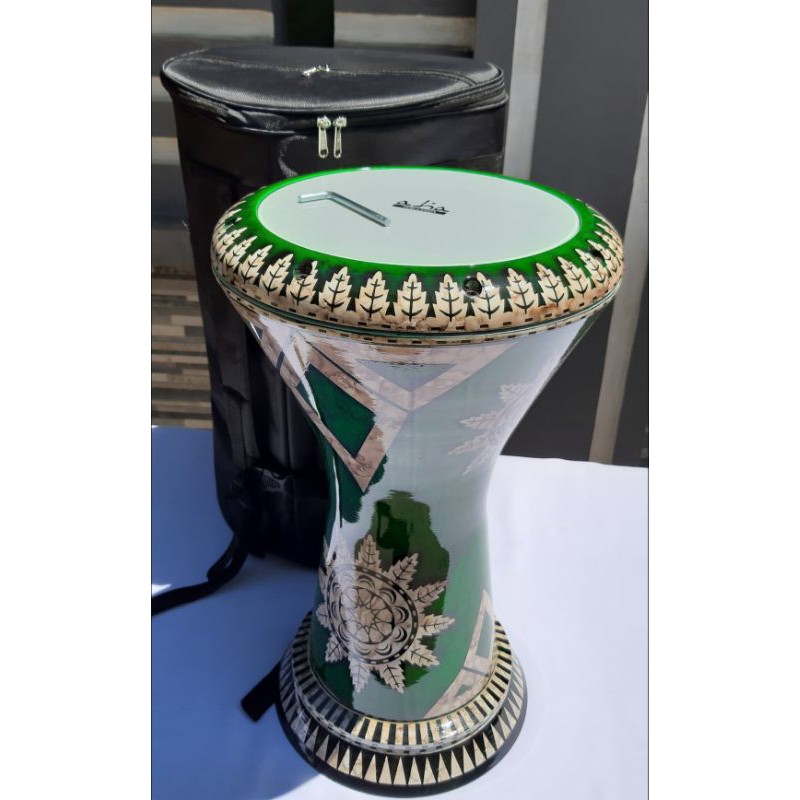 

darbuka 9 IN MIKA AHA MODEL KAKI DUA/GEF