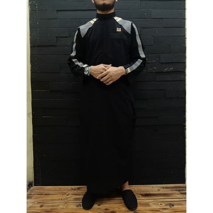 Jubah - gamis dubai pria lengan pjg al amwa