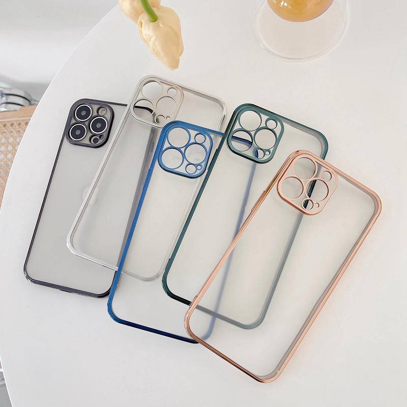 Case Pelindung Model Buram Matte Bening Tipis Untuk iPhone 13 12 11 Pro MAX Mini X XS MAX XR SE 2022 2020 6 6S 7 8 Plus