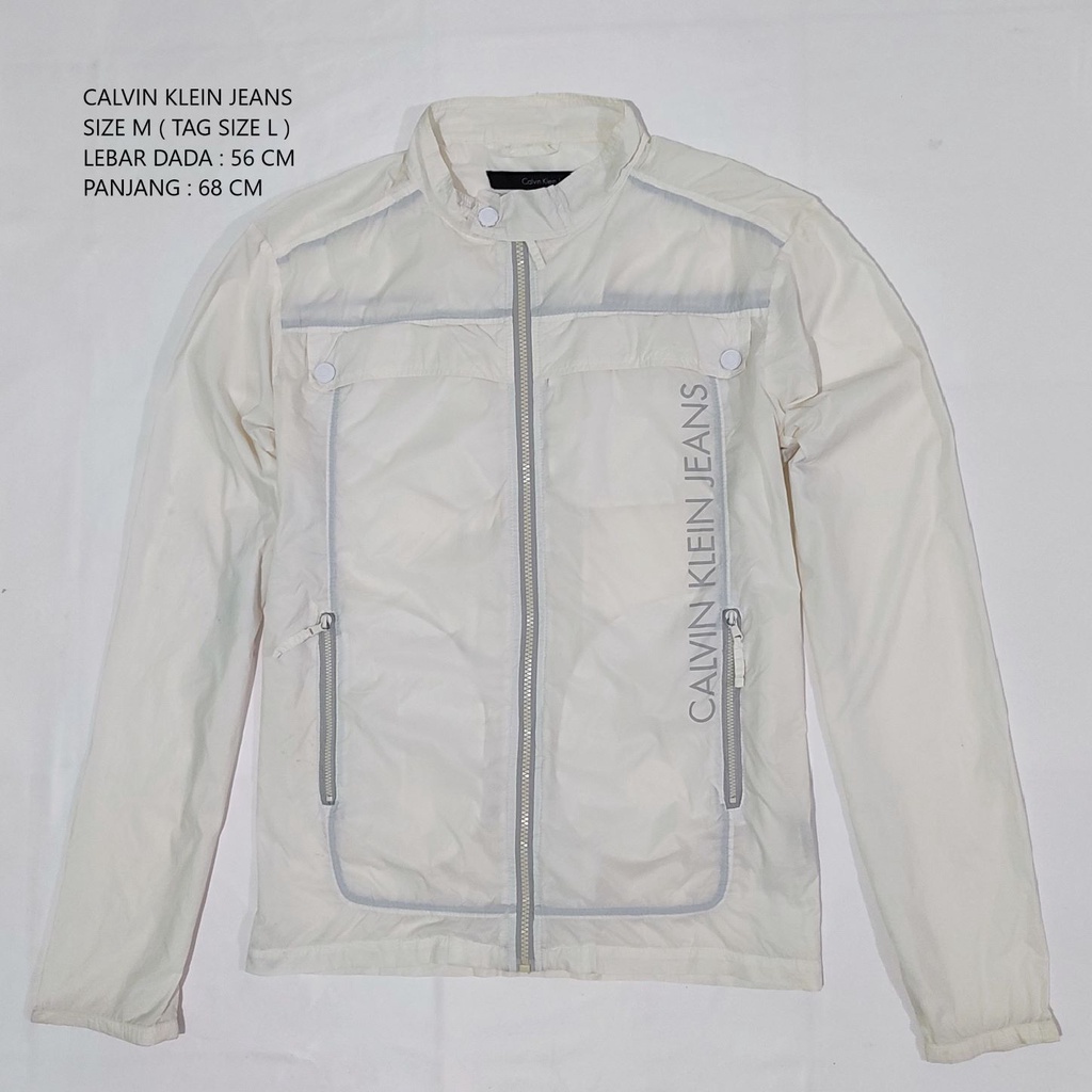 Jaket running second original Calvin Klein Jeans