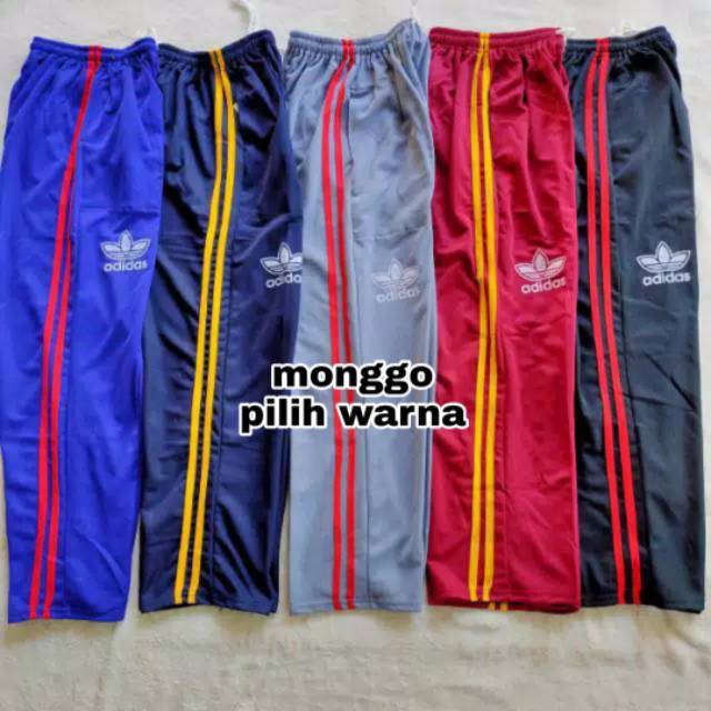 [ TRN 01 ] fit L (BisaCOD!!) Celana training panjang dewasa pria wanita celana olahraga jogger senam