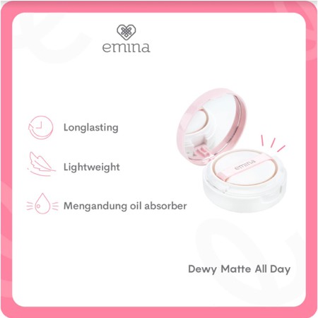 Emina Bare With Me Mineral Cushion | Bedak