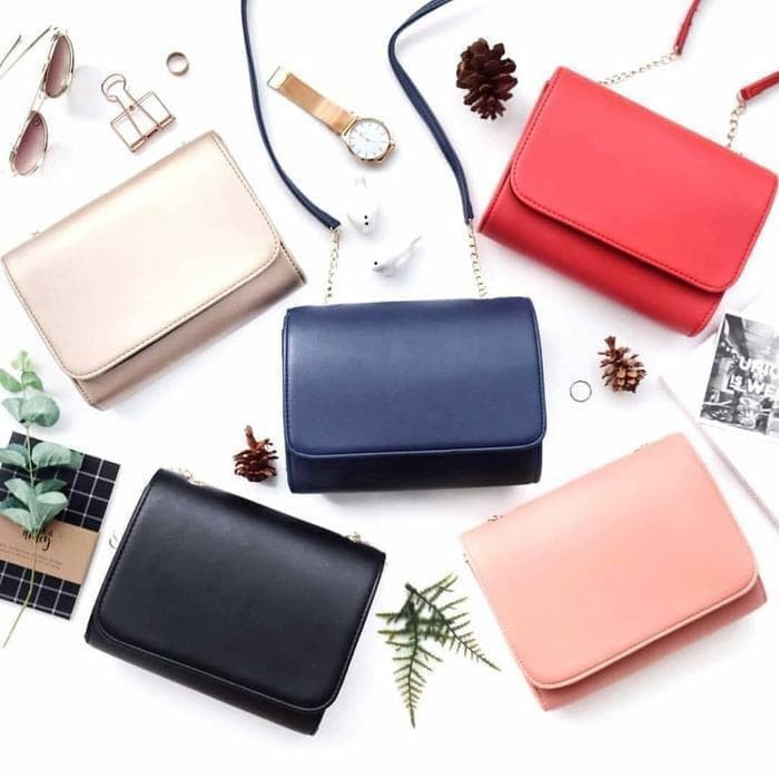 TIKTOK - BISA COD BAYAR DITEMPAT Tas Korea Clutch Sligbang Morymony JKT