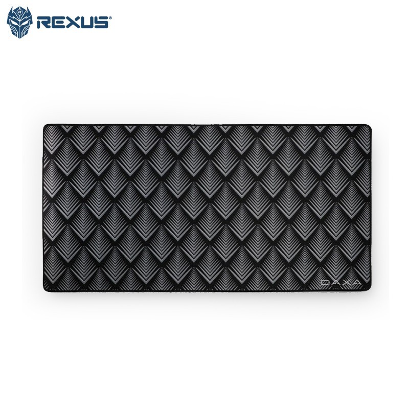 Rexus Mousepad Gaming Daxa Retro Pine Silver Mousemat Cloth XL