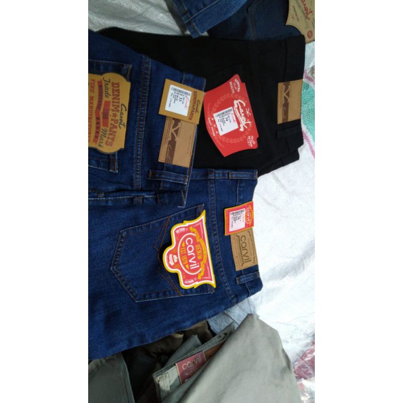 Celana Jeans Carvil Cowo-Cewe