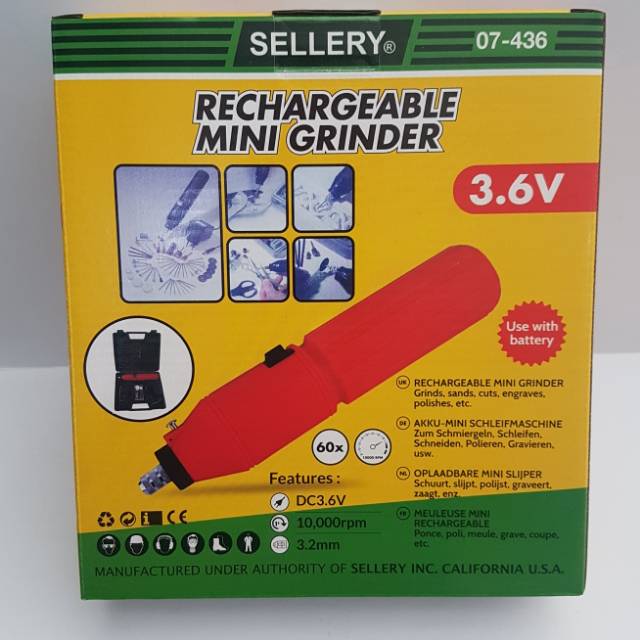 Sellery Gerinda Mini Baterai mini rechargeable grinder mini drill