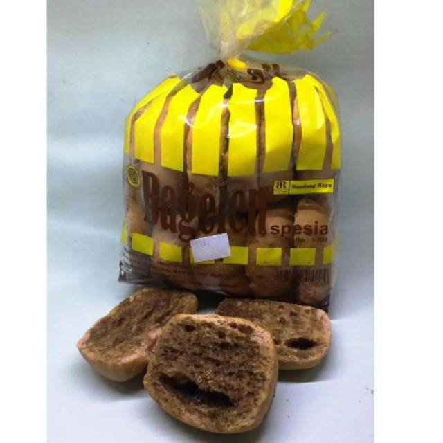 

Roti bagelen rasa coklat